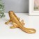 Souvenir Polystone "Golden Iguan" 7x9.5x25 cm
