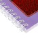 A4 notebook, 80 sheets, in a cage on the crest "Sunses", cover covering cardboard, offset block, mix