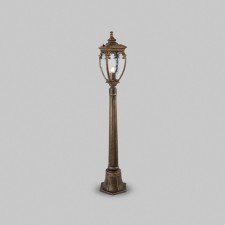 Landscape lamp Outdoor O414FL-01GB1, 1x60W, 15x15x113 cm, e27, black color with gold