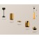 Ambrella Light, Techno, XP1125001, Gu5.3, Gold Polished Gold.