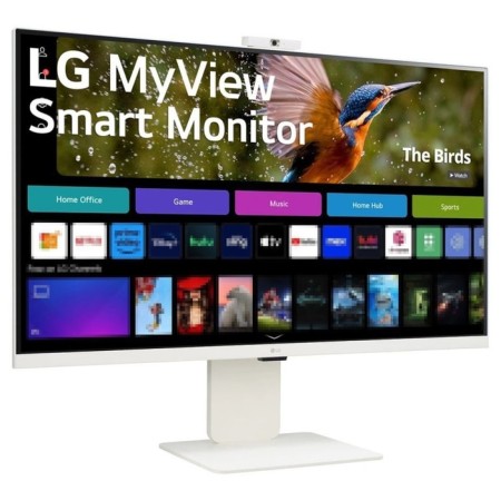 Monitor LG 31.5 "MyView 32SR85U-W White IPS LED 16: 9 HDMI M/M CAM Matte Has 400CD 178g/1 107990-6