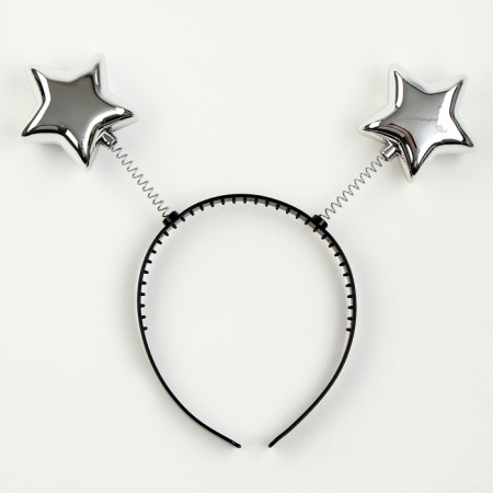 Carnival rim "stars", silver color