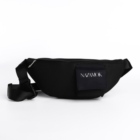 Textile belt bag with pocket "Nazamok" 30*14*6 cm-1