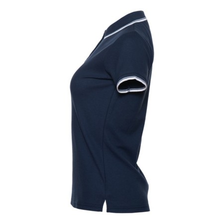 Female shirt, size 50, dark blue color-2