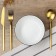 Deep plate of ceramic "with love", 14.5 x 6.4 cm, 600 ml, white color