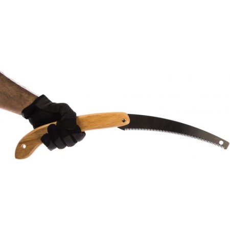 Hacksaw garden, folding, 375 mm, wooden handle-1