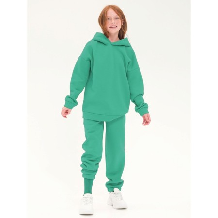 Baby trousers, height 134 cm, green color-2