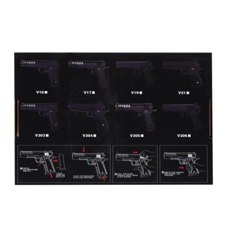 Pneumatic “shooter” pistol, metal-4