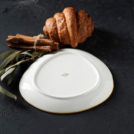 Magistro Serve dish "Cerera", 18 × 15.6 cm, brown color-5
