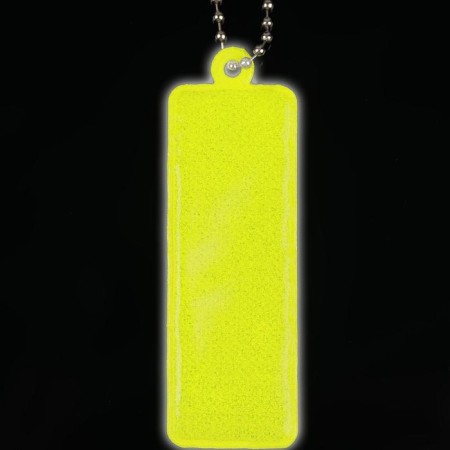 Reflective element "rectangle", 2.5 × 7 cm, color mix-3