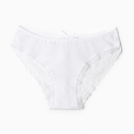 Cowards female brazilians, white color, size 48 (l)
