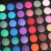 Palette shadow for eyelids, 120 colors