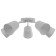 Causte "Online" (cylinder) 5x15W E27 Model: BR 00206 White