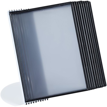 Demosystem desktop A4 OfficePace with 10 panels, black 359493-2