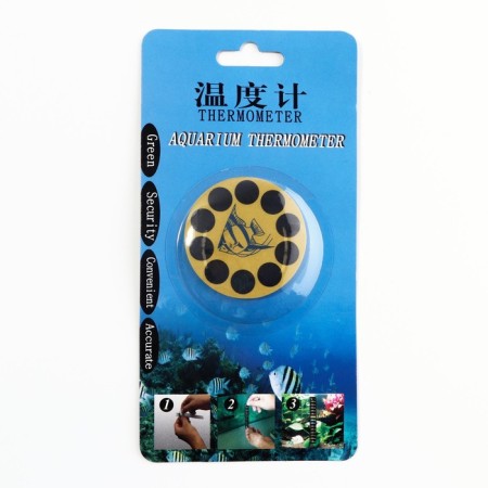Aquarium thermometer, D-50 mm