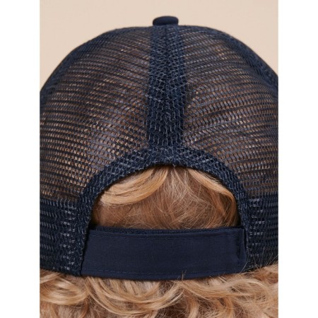 Children's cap, size 48-50, dark blue color-3