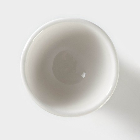 Top for eggs “Panda”, 5 × 5 × 6.2 cm, white color-2