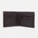 Male purse for TEXTURA cards, bills, coins, brown color