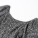 Women's dress, black color, size 48