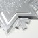 Figure "Snowflake" Big silver, half, 66.7x63.5 cm