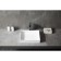 ABBER STEIN AS2621 sink, invoice, 500x350x100 mm, artificial stone, white