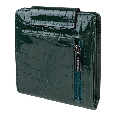 Nice wallet, glossy skin, green color-1