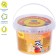 Sand for modeling "magic sand", yellow, 500 g, 2 forms.