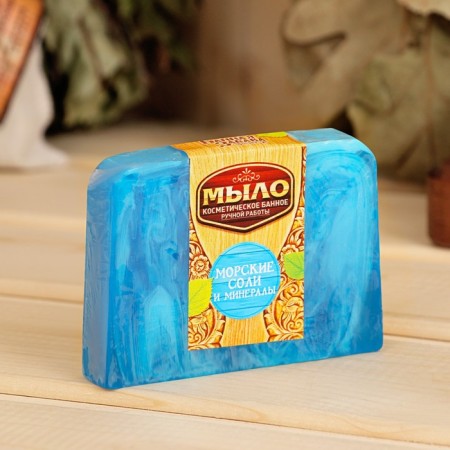 SPA soap - care for the bath and sauna "Sea Salt and Minerals" 80g