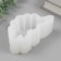 Mold Silicon "Stegosavr" 10.5x2.8x7 cm
