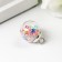 Suspension decorative for creativity glass "ball - pebbles" multi -colored d = 1.6 cm set 10 pcs