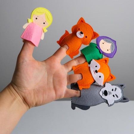 Table theater "Set 3 in 1" (Kolobok, Turnip, Kurochka Ryaba)-2