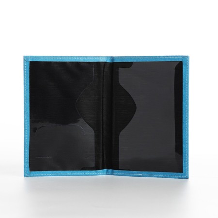 Cover for passport, blue color-5