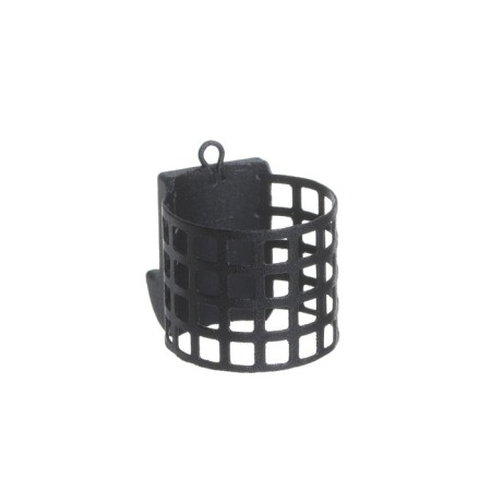 Metallic feeder X-Feeder Me Batman M Perfo, Matt Black, 50 g, 30 ml
