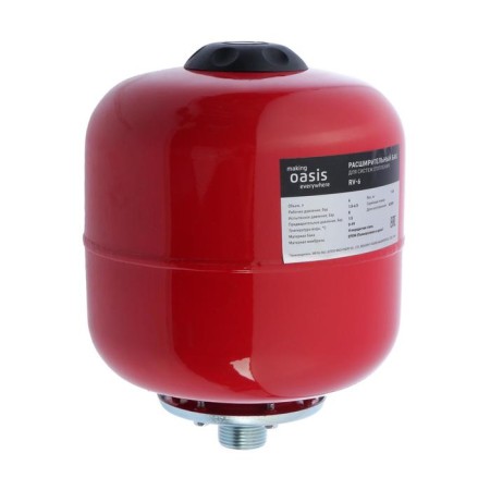 Expande Oasis RV-6 tank, for heating systems, vertical, 6 liters