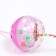 Domesticon-pound with a ball and tail, 49 cm, mix of flowers