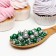 Sprinking confectionery with glitter "shine" green, silver 1.5 kg