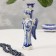 Souvenir "Angel Saw", large, 15x3.5 cm, gzhel