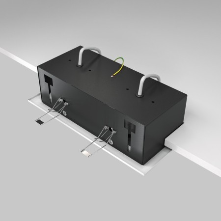 The built-in lamp Technical DL008-2-02-W, 2x50W, 24.5x12.6x7.2 cm, GU10, white color-6