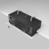 The built-in lamp Technical DL008-2-02-W, 2x50W, 24.5x12.6x7.2 cm, GU10, white color