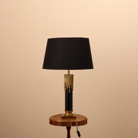 Bruno tablet lamp black/golden 1x40W, E27, 50x50x78 cm-1