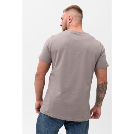 Male T -shirt, size 56, gray color-1