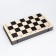 Board game 3B1: chess, checkers, backgammon 40x40 cm, king h = 10 cm