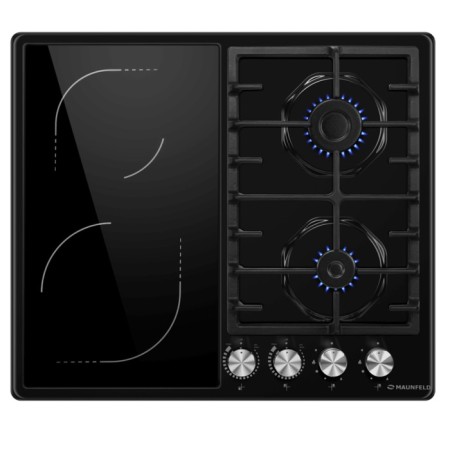 Hound panel Maunfeld EEHE.642VC.3CB/KG, Combined, 4 burners, black