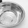 Stand with bowls, 2 x 500 ml, height 30 cm, collapsible, black