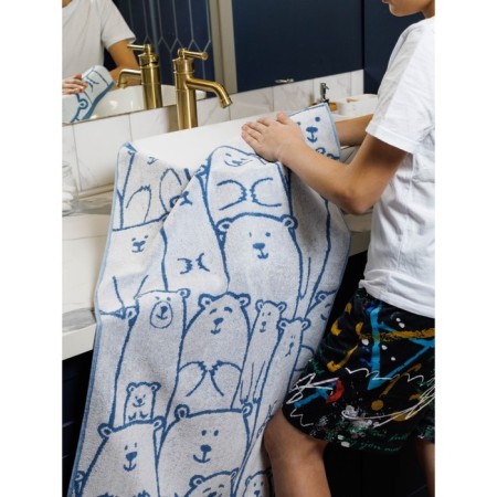 Tmachry Guten Morgen Plush, 650 g, size 70x130 cm, white color-9