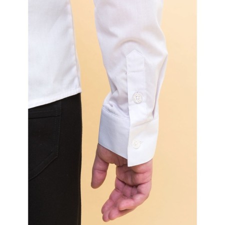 Surchachka upper for boys, height 128 cm, white color-7