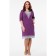 Female dress, size 56, purple color