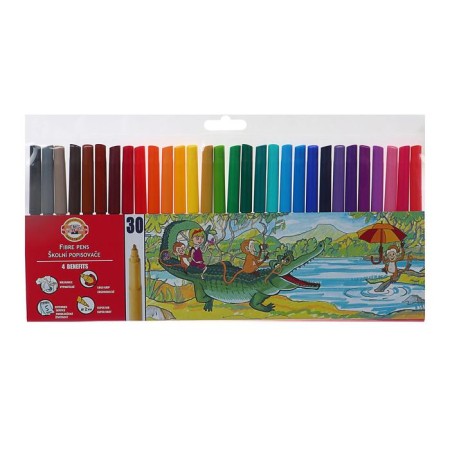 Fleeters 30 Koh-I-Noor flowers "Beasts", three-sided, package, euro suspension