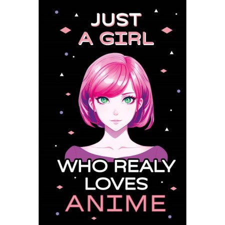 Sketchbook. Just a Girl Wh Loves Anime. 13.8x21.2 cm, 96 pages