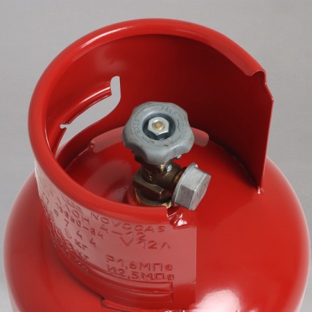Bullpoint Propan, 12 l, with a valve, empty, GOST 15860-84, NZGA-1